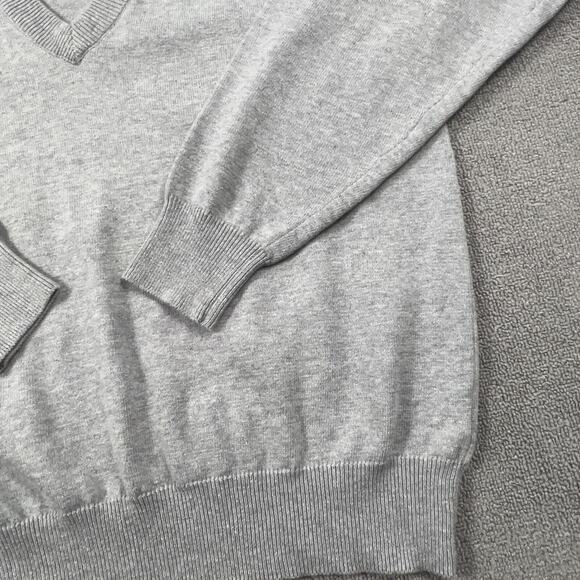 Vintage Eddie Bauer Sweater Adult Medium Gray Long Sleeve Casual Outdoor Men's - Picture 5 of 16